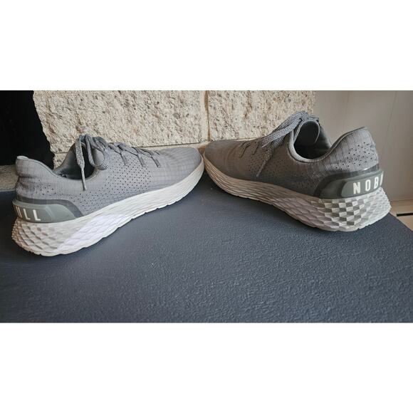 Nobull Ripstop Grey Running Athletic  Sneaker/Shoe, Size Womens 9.5, Men 8.0 - Picture 6 of 8